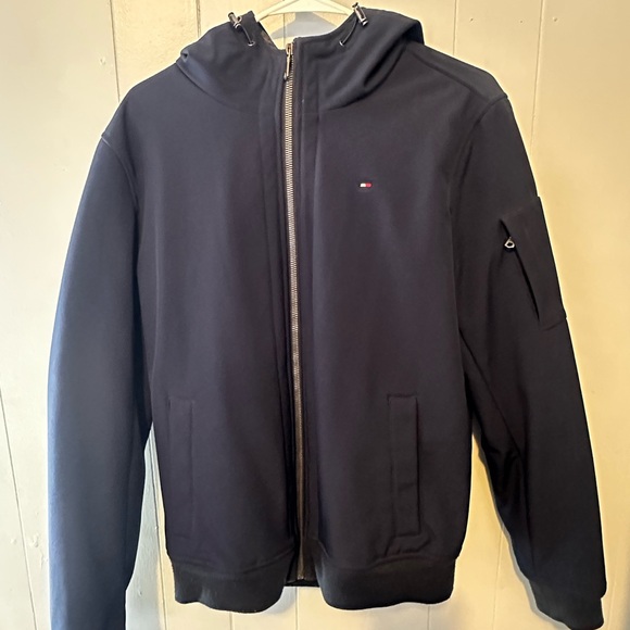 Tommy Hilfiger Other - Tommy Hilfiger Men's Navy Lightweight Hooded Jacket